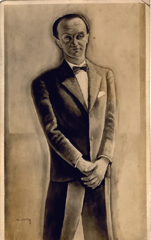 Férfi portré by György Rauscher (1927) - Rauscher family archive