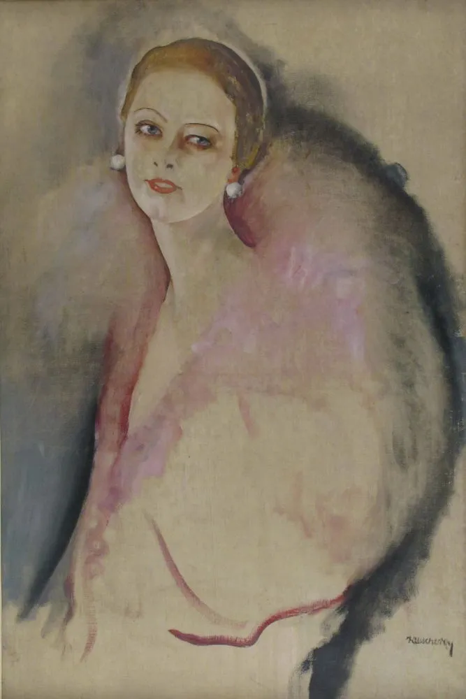Honthy Hanna portréja by György Rauscher (1927) - private collection