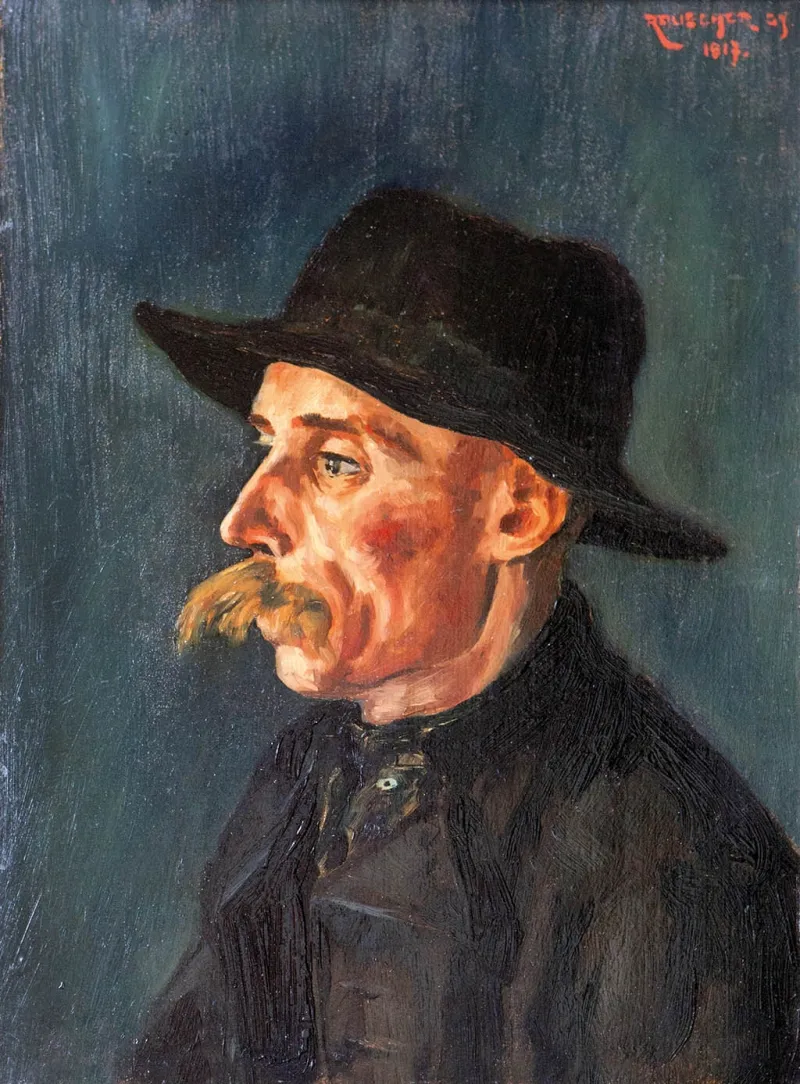 Nagybajuszú by György Rauscher (1917) - private collection