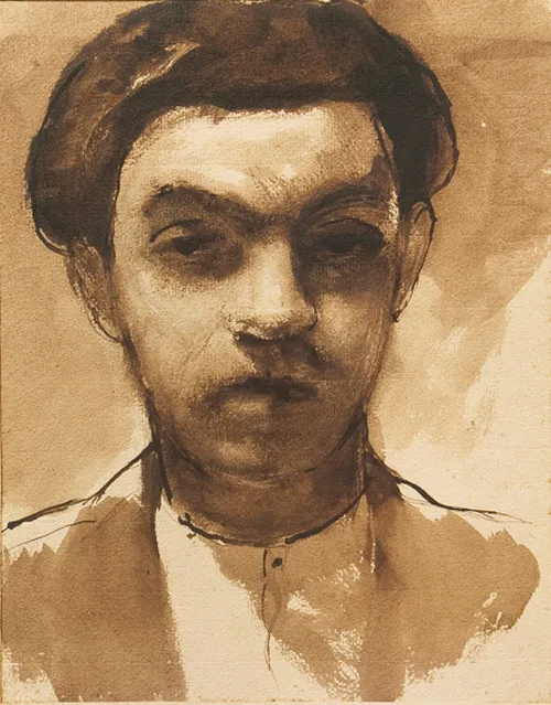 Önarckép by György Rauscher (1925) - Rauscher family archive