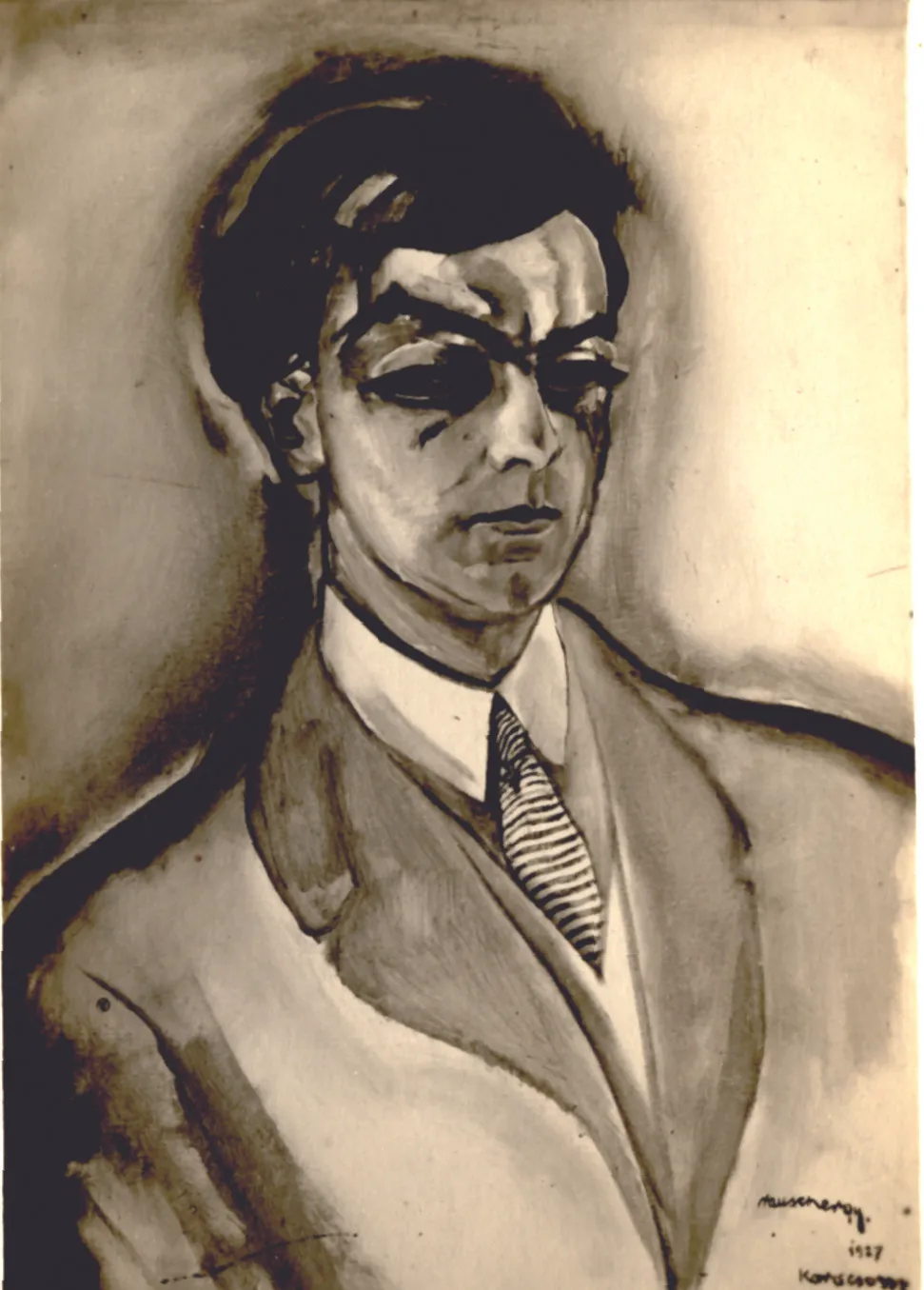 Önarckép by György Rauscher (1927) - Rauscher family archive