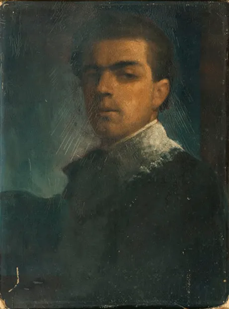 Önarckép by György Rauscher - Rauscher family archive