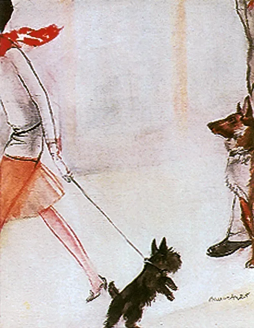 Tavaszi találkozó by György Rauscher (1929)