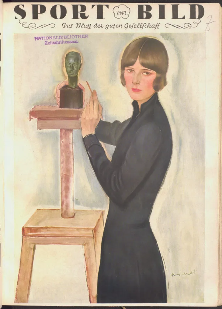 Kalkreuth grófnő portréja by György Rauscher (1929)