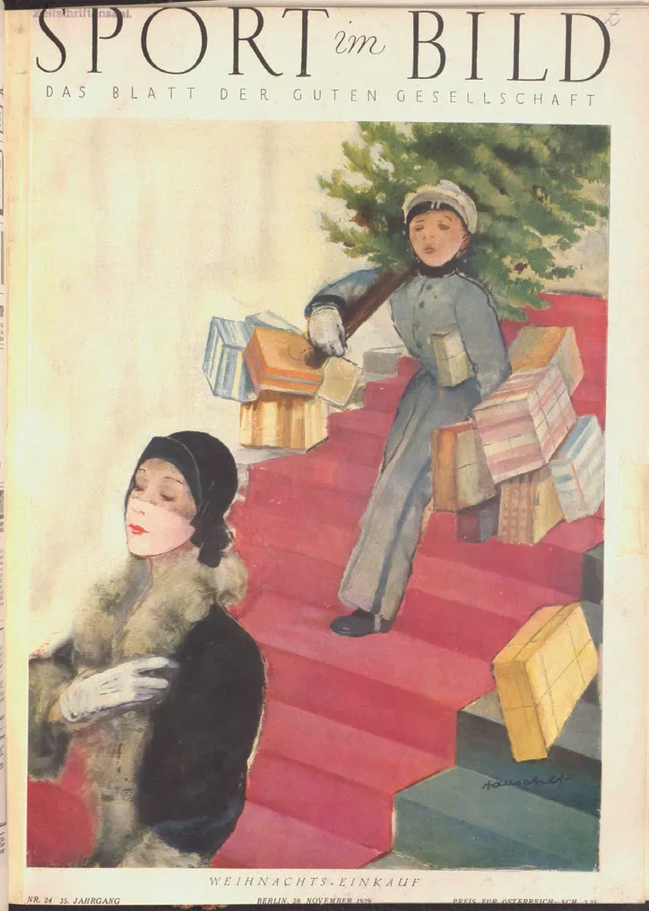 Karácsonyi vásárlás by György Rauscher (1929)