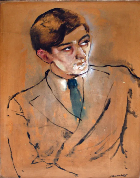 Zsolt Béla portréja by György Rauscher (1929) - Klapka György Múzeum, Komárom